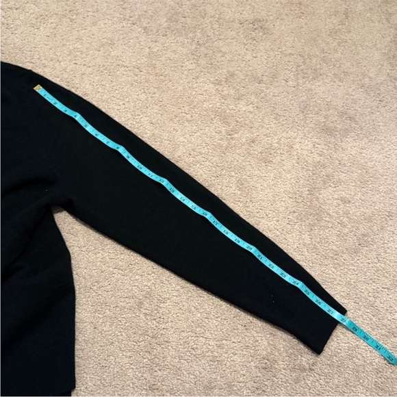 Nordstrom Men's Classic Black Turtleneck Sweater - Picture 5 of 6